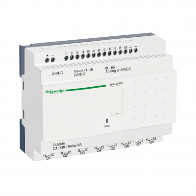 Zelio Logic 24VDC SR2E201BD SCHNEIDER (SR2E201BD)