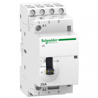 Stycznik modułowy Acti9 iCT50r-25-40-24 25A 4Z 50/50Hz 24 VAC A9C21134 SCHNEIDER (A9C21134)