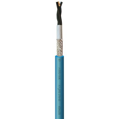 IB-BiT 500 CY 2x1,0 Giętki kabel sterowniczy do obwodów iskrobezpiecznych, ekranowany, z powloką wypełniającą 300/500V BITNER (SI0185)