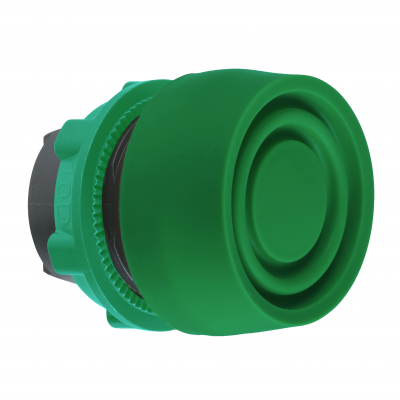 Harmony XB5 Przycisk okapturzony fi22 zielony z samopowrotem okrągły plastikowy ZB5AP3S SCHNEIDER (ZB5AP3S)