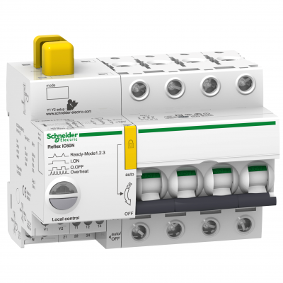 Urządzenie do sterowania oświetleniem Acti9 REFLEX iC60N TI24 C10A 4P A9C62410 SCHNEIDER (A9C62410)