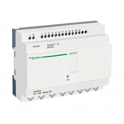 Zelio Logic 24VAC SR2E201B SCHNEIDER (SR2E201B)