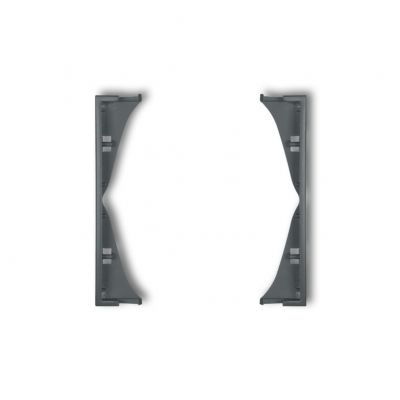 KARLIK Ramka pośrednia do gniazd podwójnych, grafitowy mat, 28MRP-2 (28MRP-2)