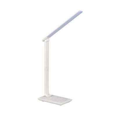 Lampka szkolna LED na biurko stołowa regulowana 7,3W USB biała KANLUX (35781)