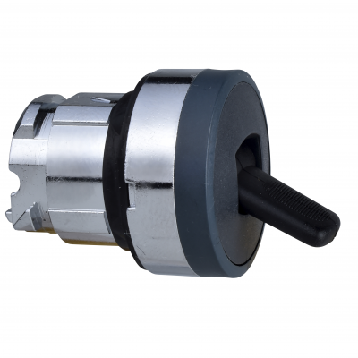 Harmony XB4 Przełącznik 2 położeniowy czarny z samopowrotem dżwigniowy metalowy ZB4BD48 SCHNEIDER (ZB4BD48)