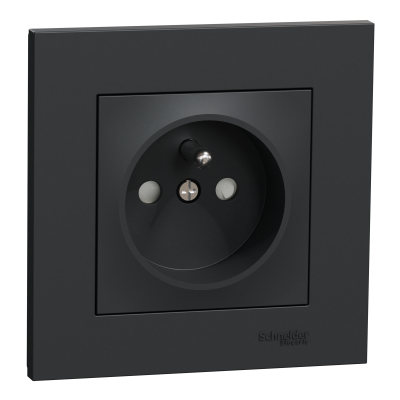 Miluz ED Gniazdo zasilające 16A antracyt WDE014P00 SCHNEIDER (WDE014P00)