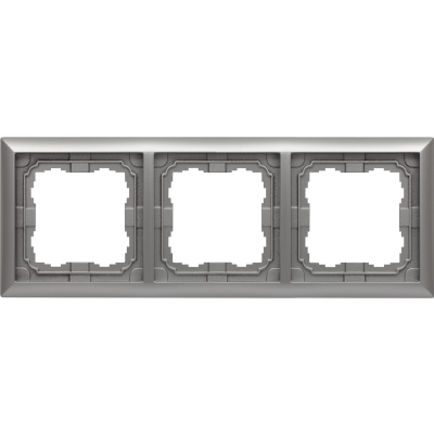 KOS 66 ; Ramka 3x  ALUMINIUM (664083)