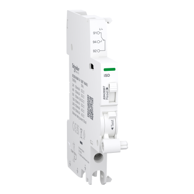 Styk sygnalizacyjny Acti9 iSD (wskazanie wyzwolenia elektrycznego) 1 przemienny (1 CO) zaciski dol A9A26907 SCHNEIDER (A9A26907)