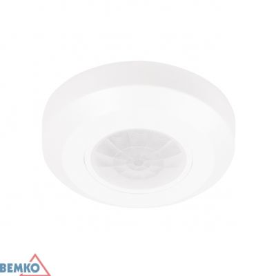 CZUJNIK RUCHU 200W/400W 360* BIAŁY BEMKO (B50-SES05WH-B)