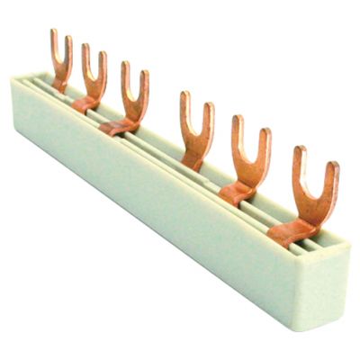 Szyna widełkowa EV-G 3.12.125; 4 x 3P: odstęp co 1 mod; 10mm2 (546272)