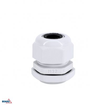 DŁAWNICA KABLOWA SZARA M-32 (OPK. 20SZT.) BEMKO (E45-M-32-S/1)