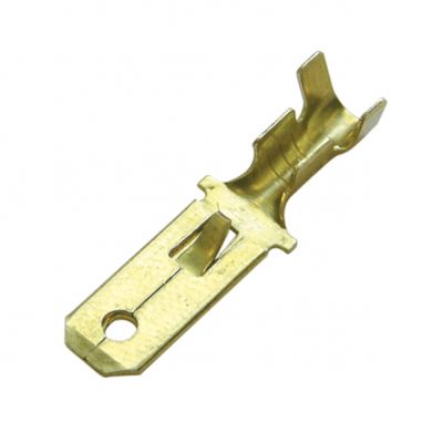 Wsuwka konektorowa z języczkiem zaciskowym  mosiądz0,5/1,0 mm2 280101 HAUPA (280101)