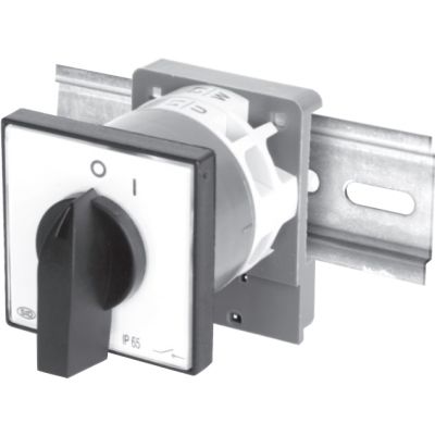 Łącznik krzywkowy 0-I 3P 12A na szynę IP65 Łuk E12-14 ELEKTROMET (921205)