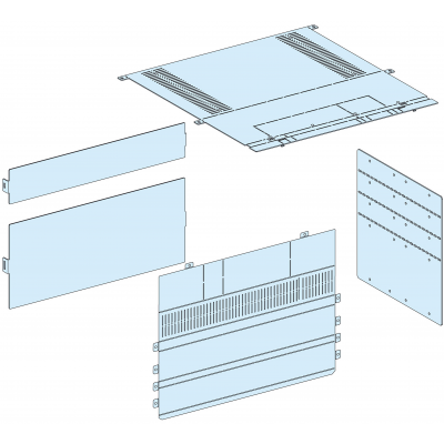 Rozdzielnice PrismaSet osłona połączenia tylnego do mocowanego pionowo na stałe aparatu NS1600 LVS04853 SCHNEIDER (LVS04853)