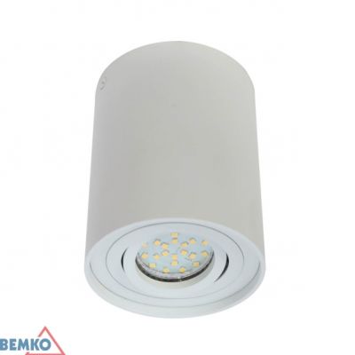 Oprawa nasufitowa punktowa ORTAL regulowana fi96 GU10 max. 1x50W biała C23-DLO-AR-GU10-150-WH BEMKO BEMKO (C23-DLO-AR-GU10-150-WH)