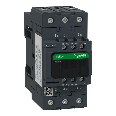 Stycznik mocy 50A 3P 110V AC 1Z 1R (EVK) LC1D50AF7 SCHNEIDER (LC1D50AF7)