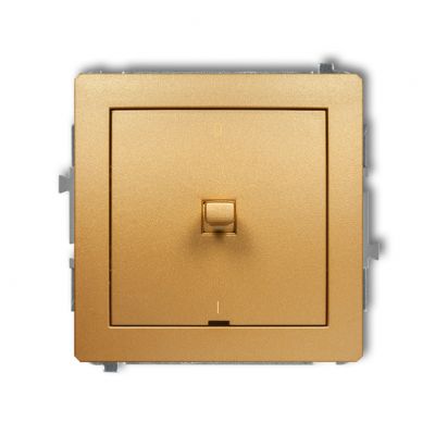 KARLIK DECO Łącznik dwubiegunowy w stylu amerykańskim złoty 29DWPUS-9 (29DWPUS-9)