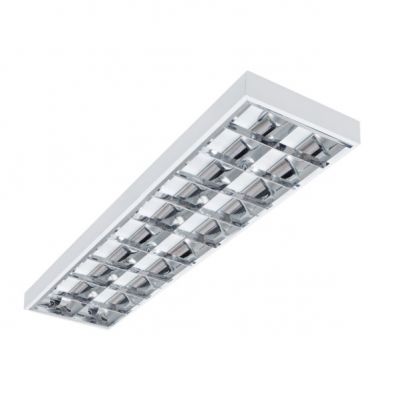 Oprawa nasufitowa rastrowa RSTR 236/4LED/ NT RAST.4LED pod 2 świetlówki LED 1200mm 31058 /2szt./ KANLUX (31058)