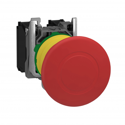 Harmony XB5 Przycisk stop awaryjny fi40 czerwony plastikowy XB5AT845 SCHNEIDER (XB5AT845)