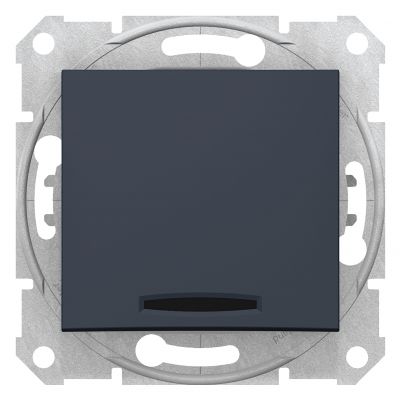 Sedna Łącznik pojedynczy z podświetleniem grafit SDN1400170 SCHNEIDER (SDN1400170)