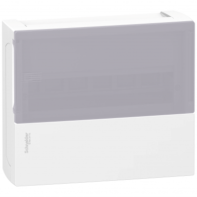 mini Pragma Rozdzielnica natynkowa 1x12 IP40 MIP-1-12-NT-G drzwi szare MIP12112T SCHNEIDER (MIP12112T)
