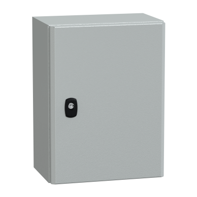 Spacial Obudowa wisząca S3D z płytą montażową ocynkowaną IP66 400x 300x 200mm NSYS3D4320P SCHNEIDER (NSYS3D4320P)