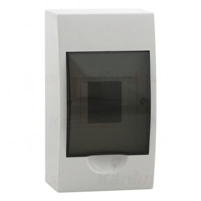 DB104S 1X4P/SMD Rozdzielnica natynkowa 1x4 plastikowa IP40 3830 KANLUX (3830)