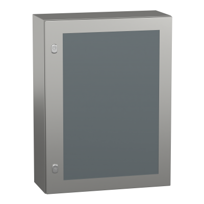 Spacial Obudowa wisząca ze stali nierdzewnej S3X IP66 304L drzwi transparentne 800x 600x250mm NSYS3X8625T SCHNEIDER (NSYS3X8625T)