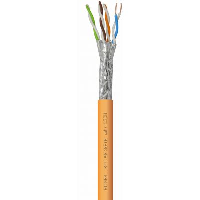 BiTLAN S/FTP 4x2x23 AWG cat.7 1000MHz LSOH Bezhalogenowy kabel do sieci teleinformatycznych BITNER (TI0086)