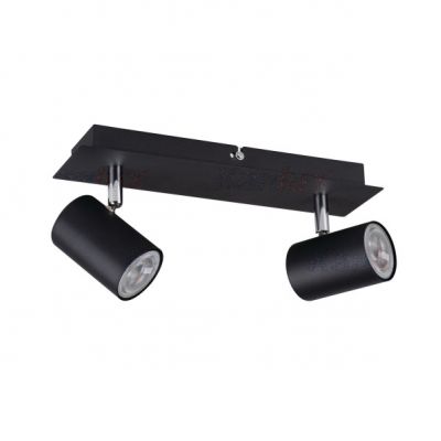 EVALO EL-2I B-SR Oprawa ścienno sufitowa EVALO EL-2I B-SR kolor czarny regulowana 2XGU10 KANLUX (35693)