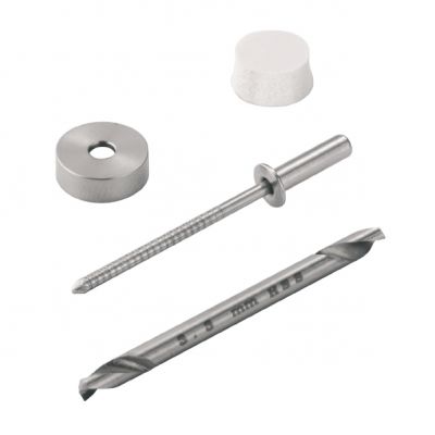 WEIDMULLER TPSD FIXING SET KTB Zestaw mocowań (obudowa), Klippon TB (Terminal Box), stal nierdzewna, nieobrobiony, srebrny 1252190000 /1szt./ (1252190000)
