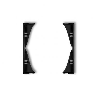 KARLIK Ramka pośrednia do gniazd podwójnych, czarny mat, 12MRP-2 (12MRP-2)