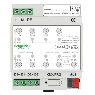 Bramka Dali Pro Space Logic KNX SCHNEIDER (MTN6725-0004)