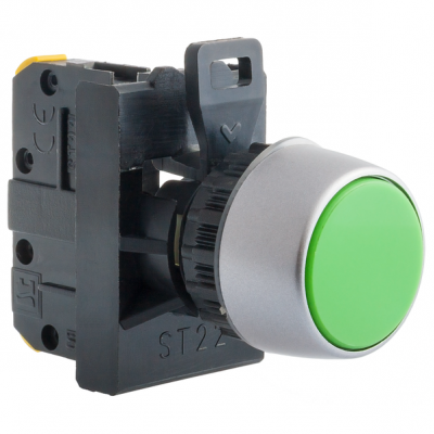 Przycisk sterowniczy 22mm żółty 1Z z samopowrotem ST22-KG-10 SPAMEL (ST22-KG-10.)