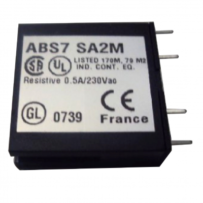 Modicon ABE7 półprzewodnikowy przekaźnik wtykowy 10mm wyjściowy 24-240 V AC 0.5 A ABS7SA2M SCHNEIDER (ABS7SA2M)