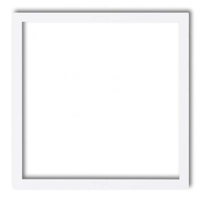 KARLIK Ramka wypełniająca pojedyncza DECO biały mat 25DRW-1 (25DRW-1)