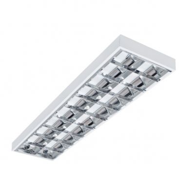 Oprawa nasufitowa rastrowa NOTUS 4LED 236 NT pod 2 świetlówki LED 1200mm 22672 KANLUX (22672)