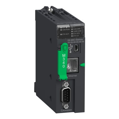 Modicon M340 moduł procesora 1024 wejść/wyjść cyfrowych 256 wejść/wyjść analogowych CANOpen BMXP3420302 SCHNEIDER (BMXP3420302)