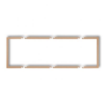 KARLIK Ramka wypełniająca potrójna DECO złoty metalik 8DRW-3 (8DRW-3)