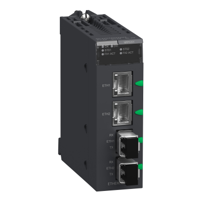 Modicon X80 konwerter światłowodowy SM/LC 2CH 100Mb BMXNRP0201 SCHNEIDER (BMXNRP0201)