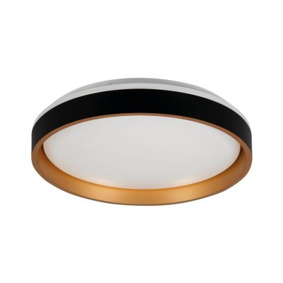 SOLN LED 17,5W NW B/G Plafoniera SOLN LED 17,5W NW B/G barwa 4000K 945Lm okrągły 38cm kolor czarny / (37324)