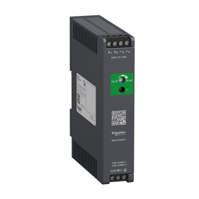Phaseo regulowany zasilacz impulsowy 100-240 V AC 24V 3,1A 1F Optimized ABLS1A24031 SCHNEIDER (ABLS1A24031)