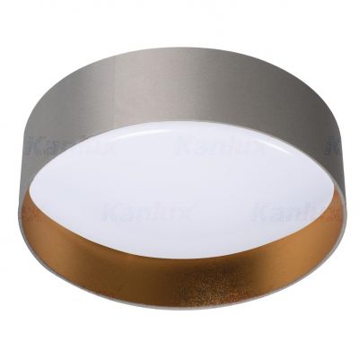 RIFA LED17,5W NW GR/G Plafoniera dekoracyjna RIFA LED17,5W NW GR/G barwa biała 4000K 1500Lm okrągła  (36466)