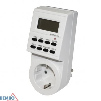PROGRAMATOR ELEKTRONICZNY 7D SCHUKO B62-TSED1 BEMKO (B62-TSED1)