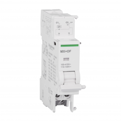 Wyzwalacz wzrostowy Acti9 ze stykiem MX+OF-230/400 1CO 100-415 V AC 110-130 V DC A9N26946 SCHNEIDER (A9N26946)