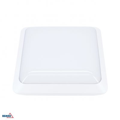 PLAFONIERA LED 30W 4000K 3500LM IP66 KWADRAT Z CZ. MIKR. Z FUNKCJĄ PÓŁCIENIA BEMKO (C36-PSF712-304-MD)