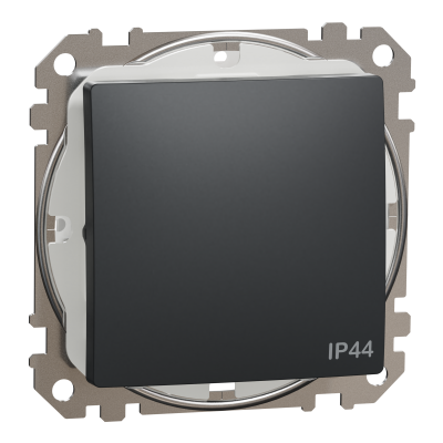 Sedna Design & Elements Łącznik schodowy IP44 czarny antracyt SDD214106 SCHNEIDER (SDD214106)
