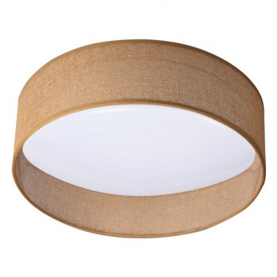 RIFA LED 17,5W WW N2 Plafoniera RIFA LED 17,5W WW N2 barwa 3000K 1450Lm okrągły 40cm kolor brązowy K (36509)