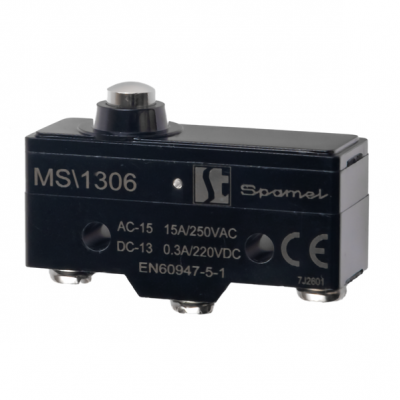 ŁĄCZNIK MINIATUROWY POPYCHACZ PROSTY KRÓTKI (MS1306)