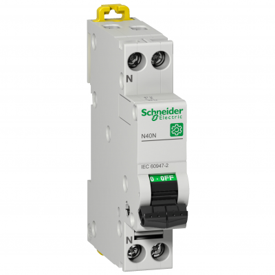 Wyłącznik nadprądowy Multi9 N40N 10kA 1P+N C16A 240V M9P22616 SCHNEIDER (M9P22616)